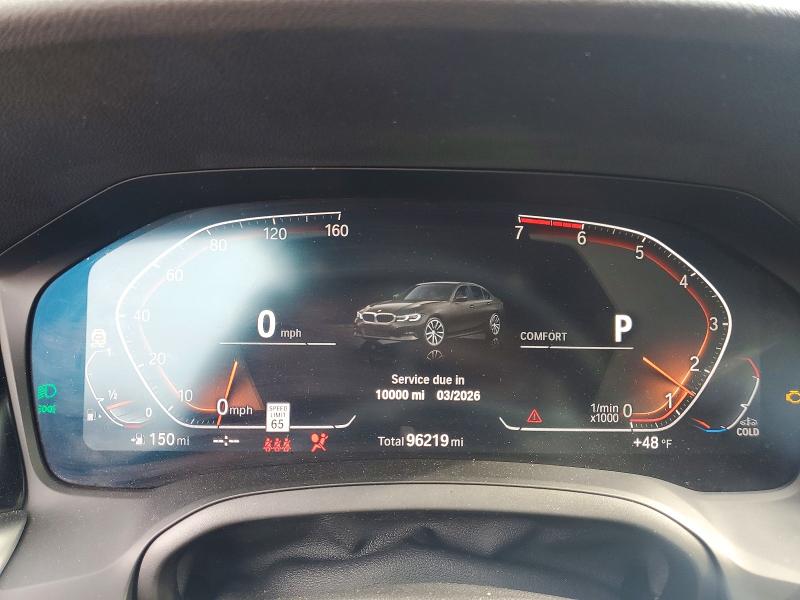 2021 Bmw 330xi მანქანა იყიდება აუქციონზე, vin: 3MW5R7J09M8C02590, აუქციონის ნომერი: 75528245