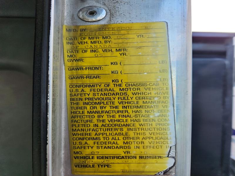 2003 Kenworth Construction მანქანა იყიდება აუქციონზე, vin: 2NKMHZ7XX3M385140, აუქციონის ნომერი: 73656595