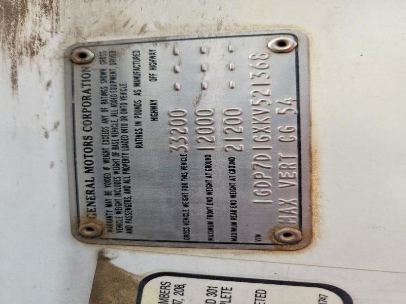 Aukcja sprzedaży 1989 Gmc C7000, vin: 1GDP7D1GXKV521368, numer aukcji: 77427925
