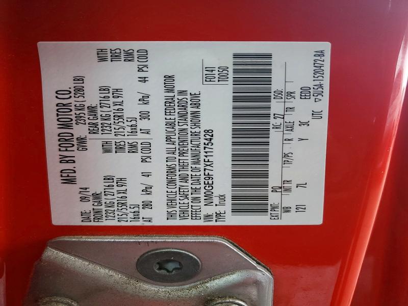 Продаж на аукціоні авто 2015 Ford Transit Connect, vin: NM0GE9F7XF1175428, номер лоту: 77899825