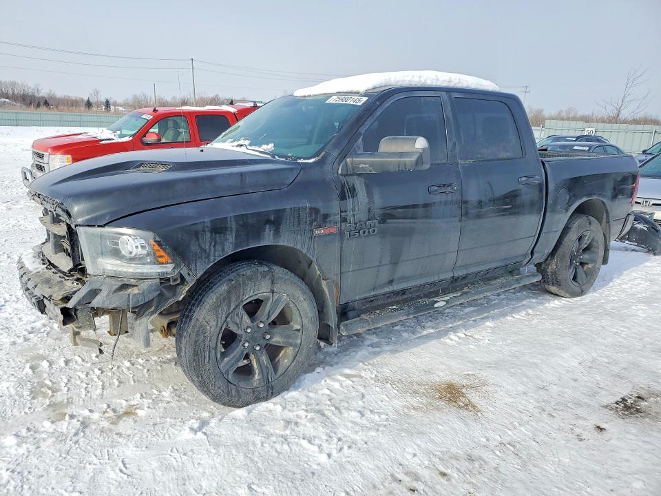 75980145 :رقم المزاد ، 1C6RR7MMXJS298198 vin ، 2018 Ram 1500 Sport مزاد بيع