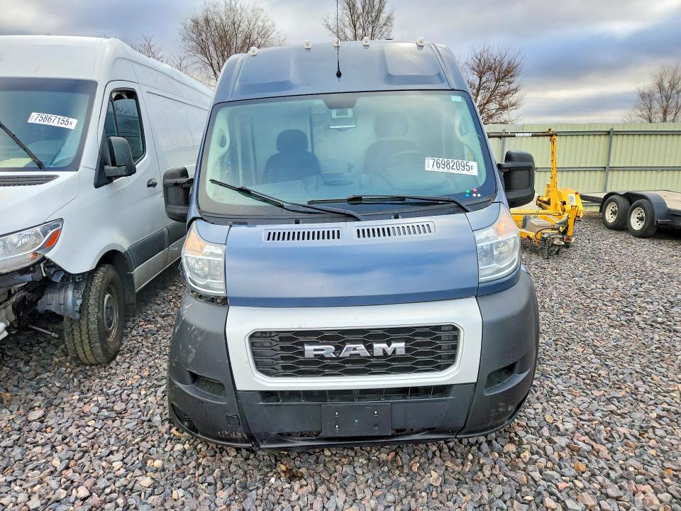 Продаж на аукціоні авто 2019 Ram Promaster 3500, vin: 3C6URVJG1KE555539, номер лоту: 76982095