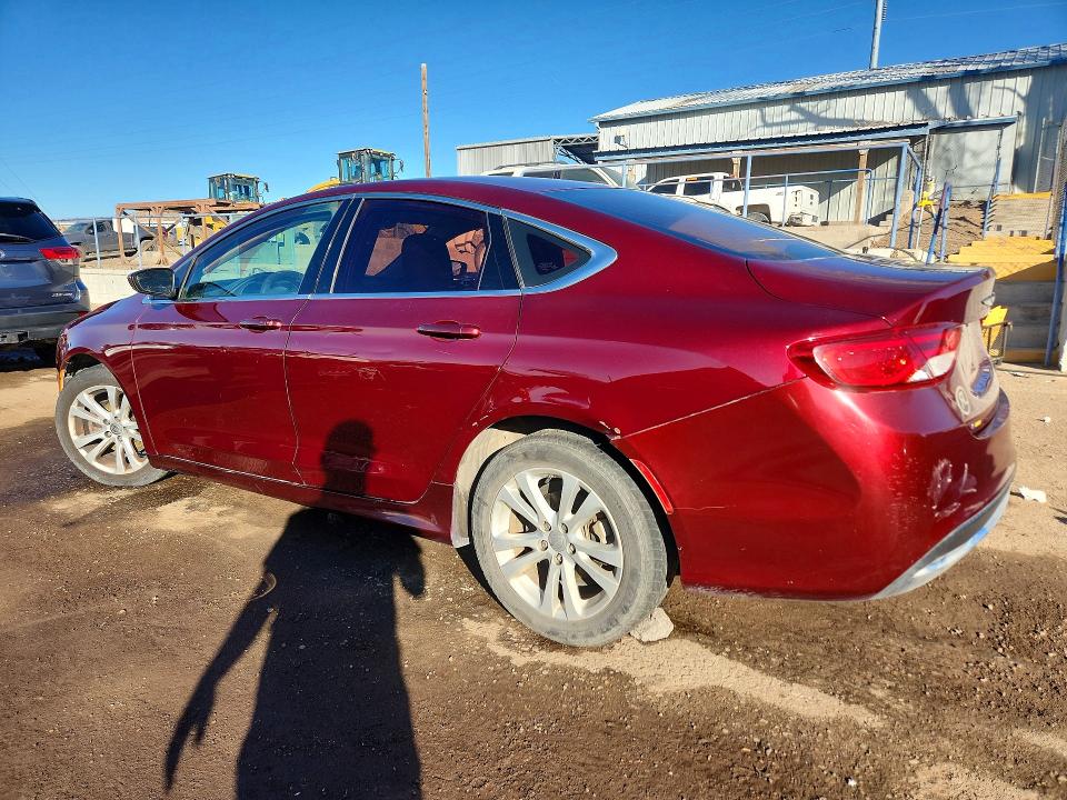 76281535 :رقم المزاد ، 1C3CCCAB9GN141172 vin ، 2016 Chrysler 200 مزاد بيع