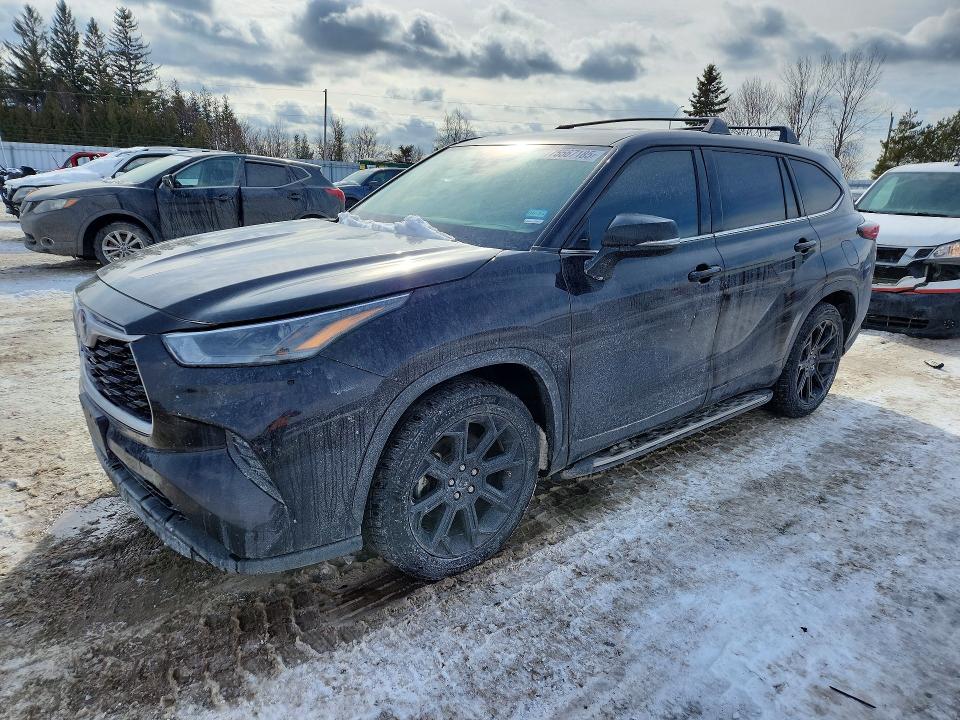 Продаж на аукціоні авто 2022 Toyota Highlander, vin: 5TDCZRAH4NS124059, номер лоту: 75567185