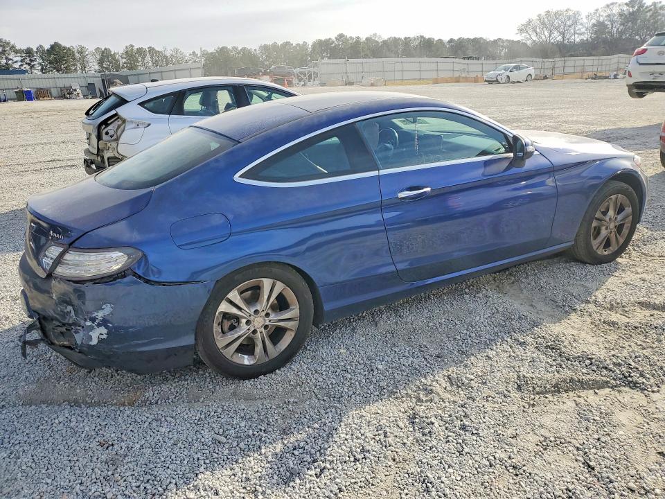75784005 :رقم المزاد ، WDDWJ4KB0HF336680 vin ، 2017 Mercedes-benz C مزاد بيع