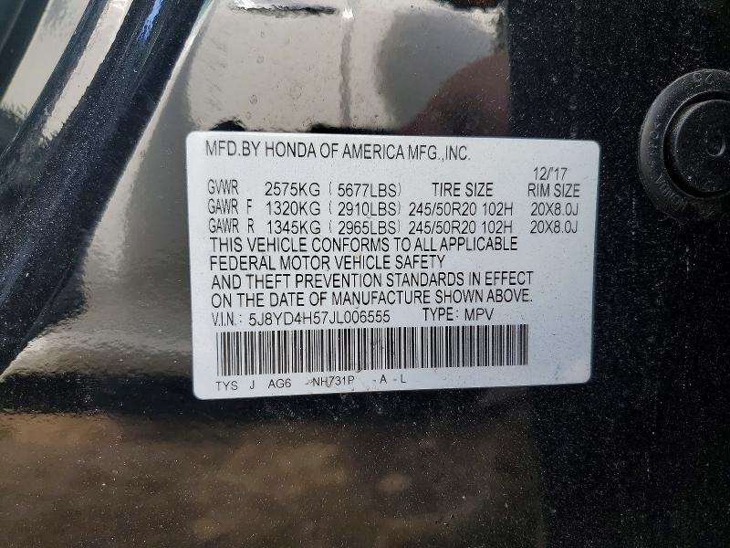 Продажа на аукционе авто 2018 Acura Mdx, vin: 5J8YD4H57JL006555, номер лота: 78280815
