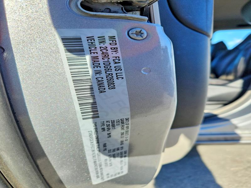 2020 Chrysler Voyager მანქანა იყიდება აუქციონზე, vin: 2C4RC1DG6LR260828, აუქციონის ნომერი: 75453105