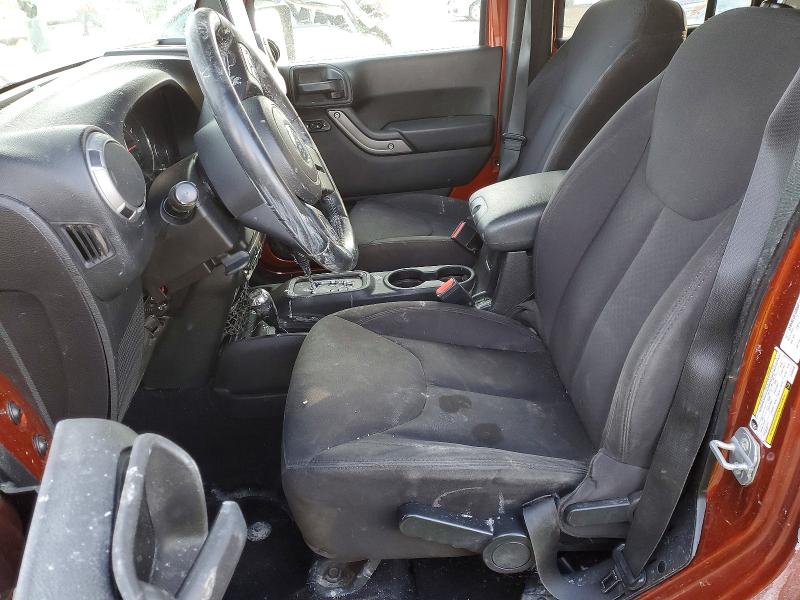 Продажа на аукционе авто 2014 Jeep Wrangler Unlimited, vin: 1C4BJWDG9EL202650, номер лота: 77206595