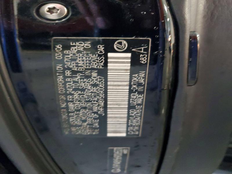 Aukcja sprzedaży 2006 Lexus Sc 430, vin: JTHFN48Y569006537, numer aukcji: 79236415