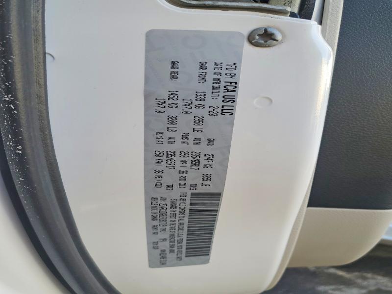 77007835 :رقم المزاد ، 2C4RC1DG0LR181719 vin ، 2020 Chrysler Voyager مزاد بيع
