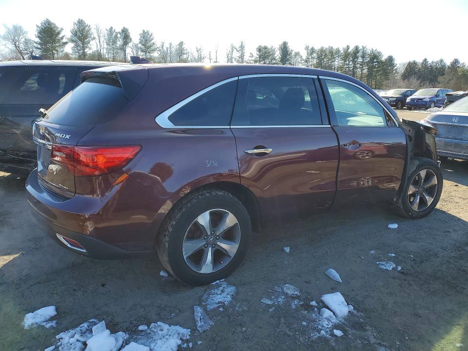 Продаж на аукціоні авто 2016 Acura Mdx, vin: 5FRYD4H21GB043938, номер лоту: 75757285