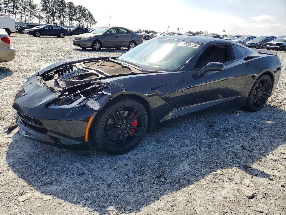 78162255 :رقم المزاد ، 1G1YK2D72G5125975 vin ، 2016 Chevrolet Corvette مزاد بيع