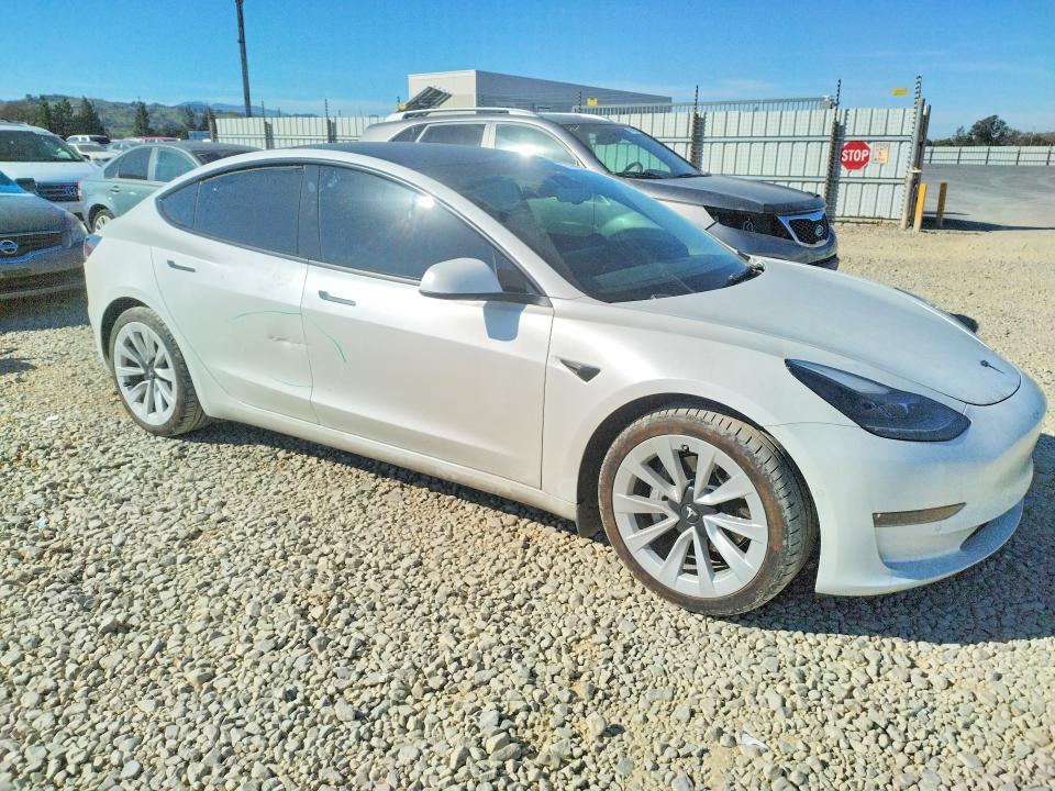 Aukcja sprzedaży 2022 Tesla Model 3, vin: 5YJ3E1EB9NF208952, numer aukcji: 75499595