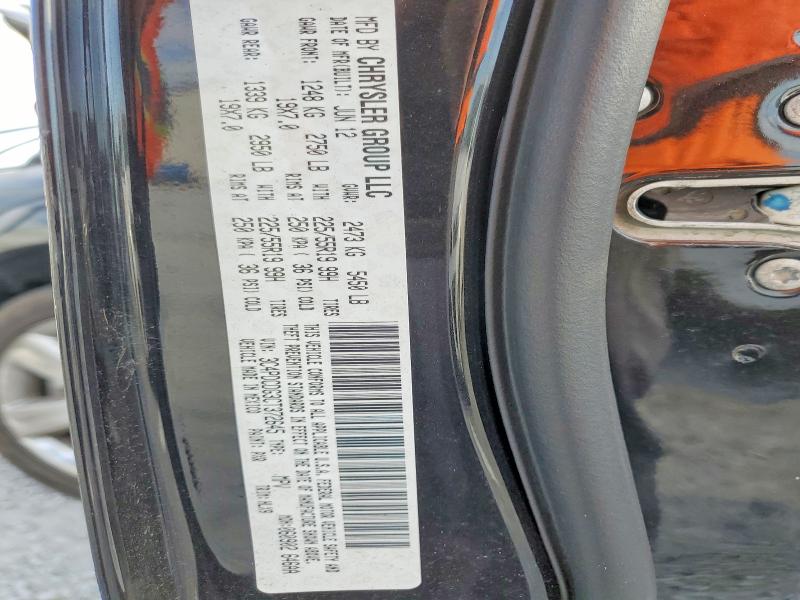 75851645 :رقم المزاد ، 3C4PDCDG3CT372645 vin ، 2012 Dodge Journey مزاد بيع