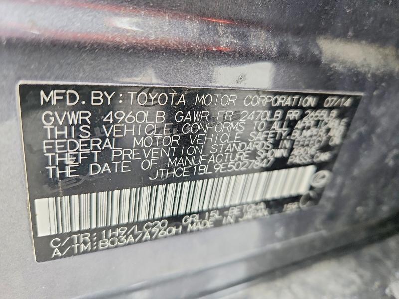 2014 Lexus Gs მანქანა იყიდება აუქციონზე, vin: JTHCE1BL9E5027847, აუქციონის ნომერი: 76892355