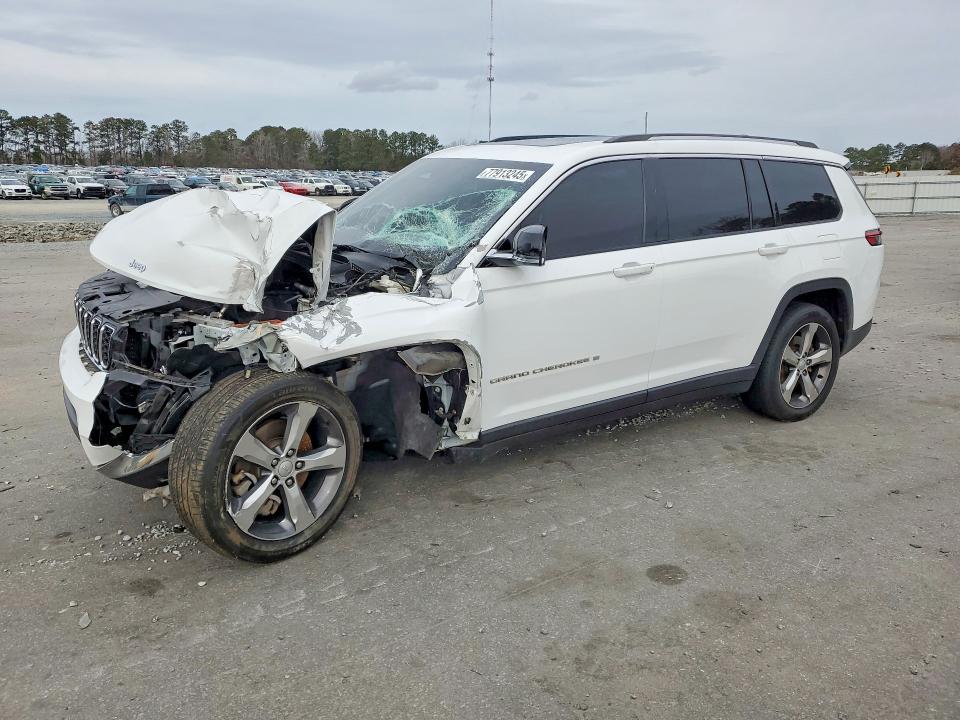 77913245 :رقم المزاد ، 1C4RJKBG2M8106581 vin ، 2021 Jeep Grand Cherokee مزاد بيع