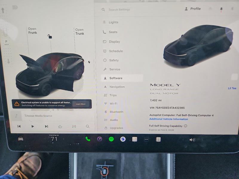 Продажа на аукционе авто 2026 Tesla Model Y, vin: 7SAYGDEE4TA432395, номер лота: 78120465