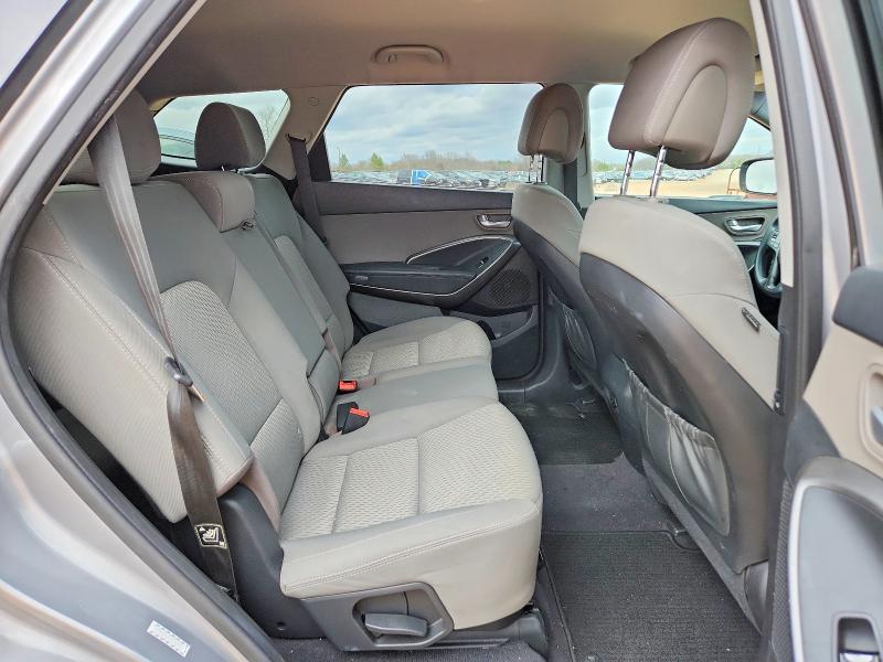 77630525 :رقم المزاد ، KM8SMDHF7HU256682 vin ، 2017 Hyundai Santa Fe مزاد بيع