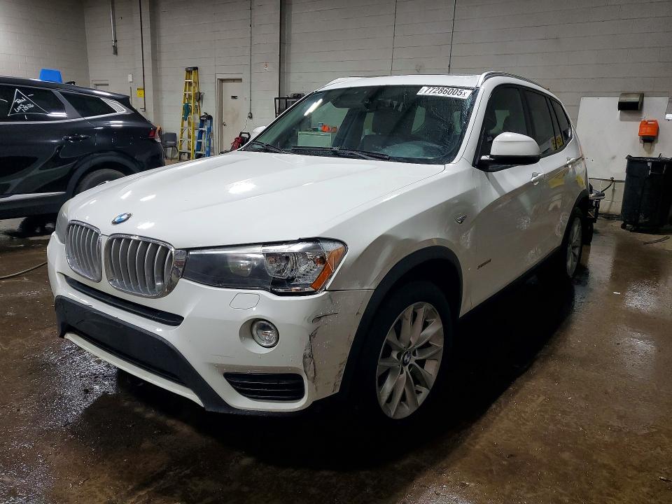 Aukcja sprzedaży 2016 Bmw X3, vin: 5UXWX9C53G0D86877, numer aukcji: 77286005