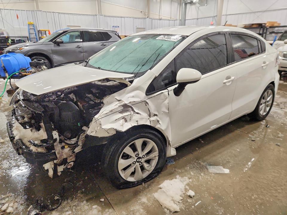 75708275 :رقم المزاد ، KNADM4A38H6071832 vin ، 2017 Kia Rio مزاد بيع