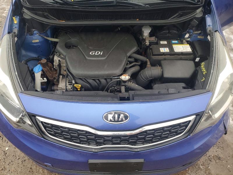 2013 Kia Rio მანქანა იყიდება აუქციონზე, vin: KNADM4A38D6281616, აუქციონის ნომერი: 76482095