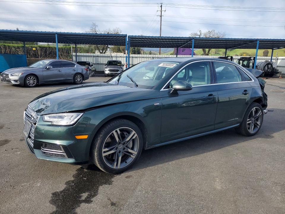78350855 :رقم المزاد ، WAUENAF45JA087023 vin ، 2018 Audi A4 مزاد بيع
