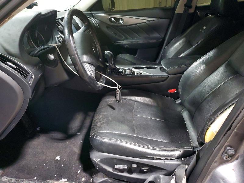 77669985 :رقم المزاد ، JN1BV7AR0EM684583 vin ، 2014 Infiniti Q50 مزاد بيع