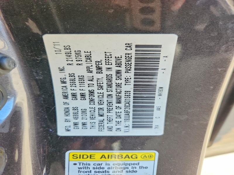 Продажа на аукционе авто 2012 Acura Tl, vin: 19UUA8F26CA015639, номер лота: 79245945