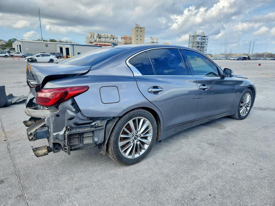 Продаж на аукціоні авто 2018 Infiniti Q50 Luxe, vin: JN1EV7AP4JM364530, номер лоту: 78292175