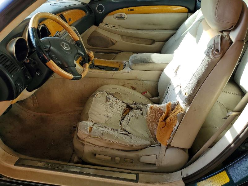 2002 Lexus Sc 430 მანქანა იყიდება აუქციონზე, vin: JTHFN48Y920005132, აუქციონის ნომერი: 77241385