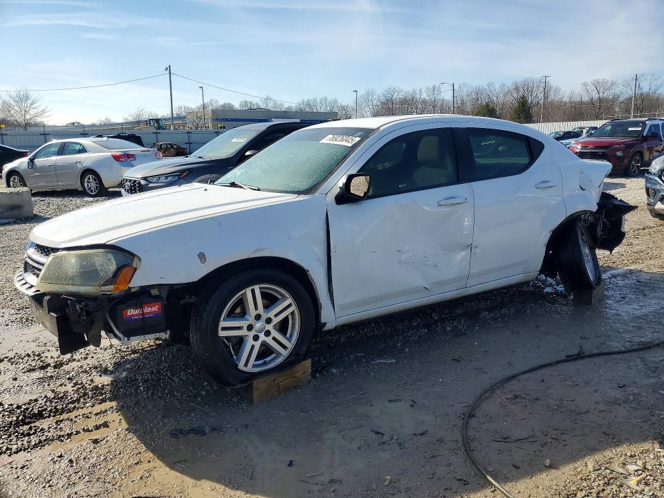 Продажа на аукционе авто 2012 Dodge Avenger, vin: 1C3CDZCB0CN148065, номер лота: 76926045