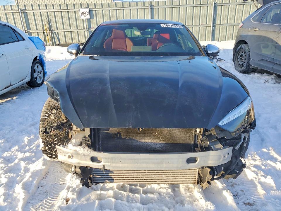 2022 Audi S5 მანქანა იყიდება აუქციონზე, vin: WAUA4CF51NA023234, აუქციონის ნომერი: 76435195