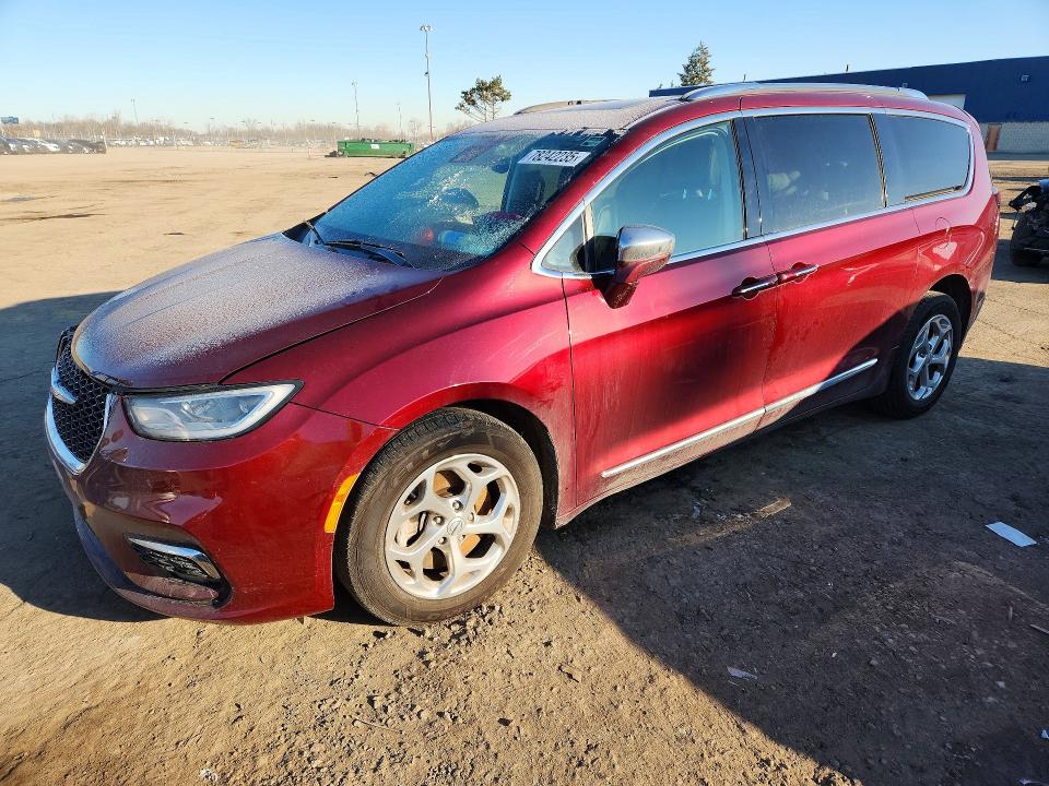 Auction sale of the 2021 Chrysler Pacifica, vin: 2C4RC3GG8MR557544, lot number: 78242235