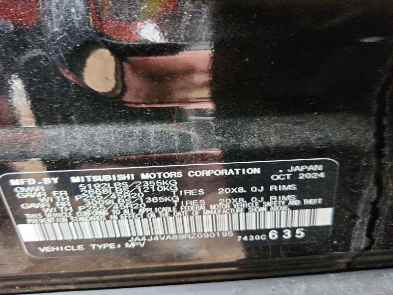 Продаж на аукціоні авто 2024 Mitsubishi Outlander, vin: JA4J4VA89RZ090195, номер лоту: 76183085