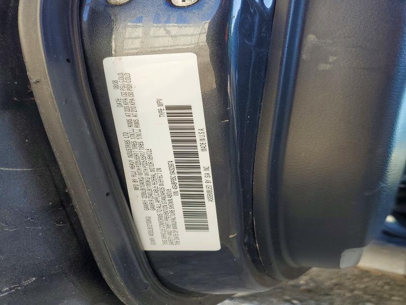 2009 Subaru Outback მანქანა იყიდება აუქციონზე, vin: 4S4BP85C194325974, აუქციონის ნომერი: 75589285