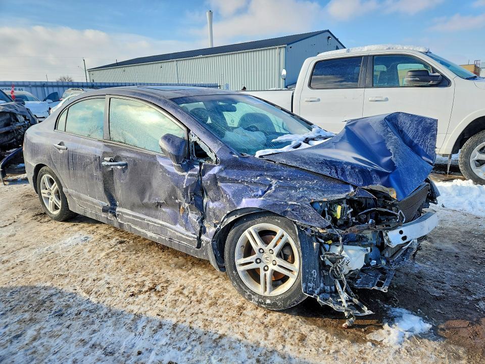 2008 Acura Csx მანქანა იყიდება აუქციონზე, vin: 2HHFD565X8H202282, აუქციონის ნომერი: 73789855