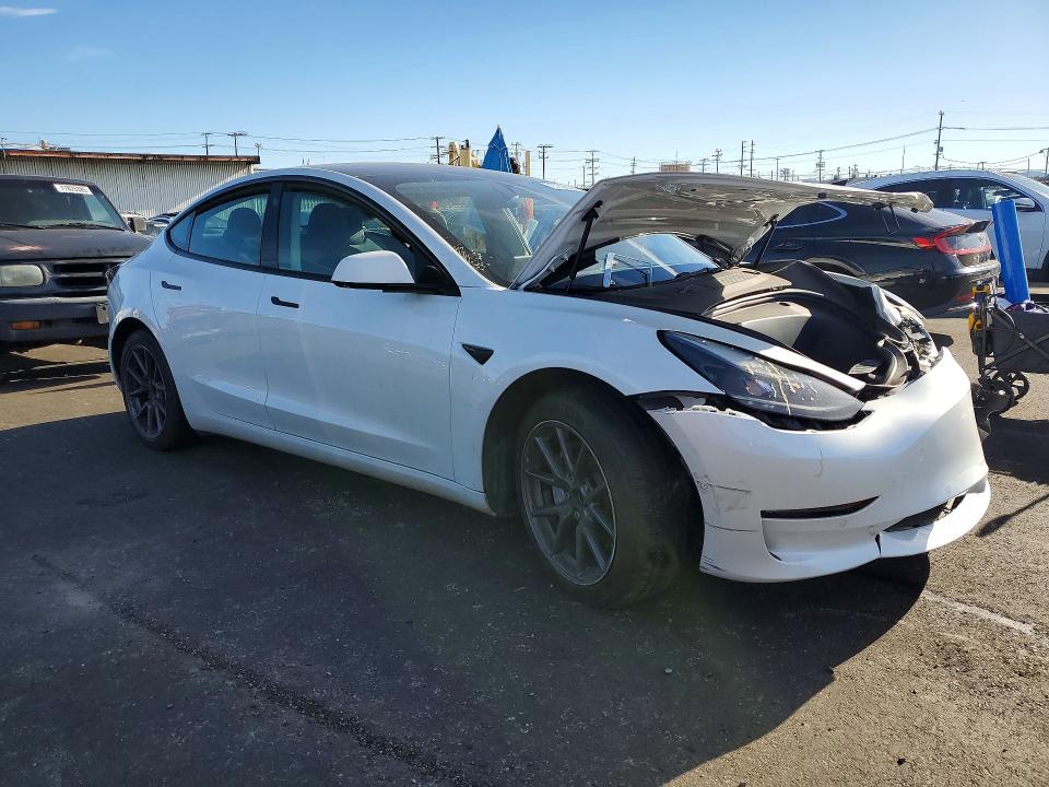 79100655 :رقم المزاد ، 5YJ3E1EA3NF166527 vin ، 2022 Tesla Model 3 مزاد بيع