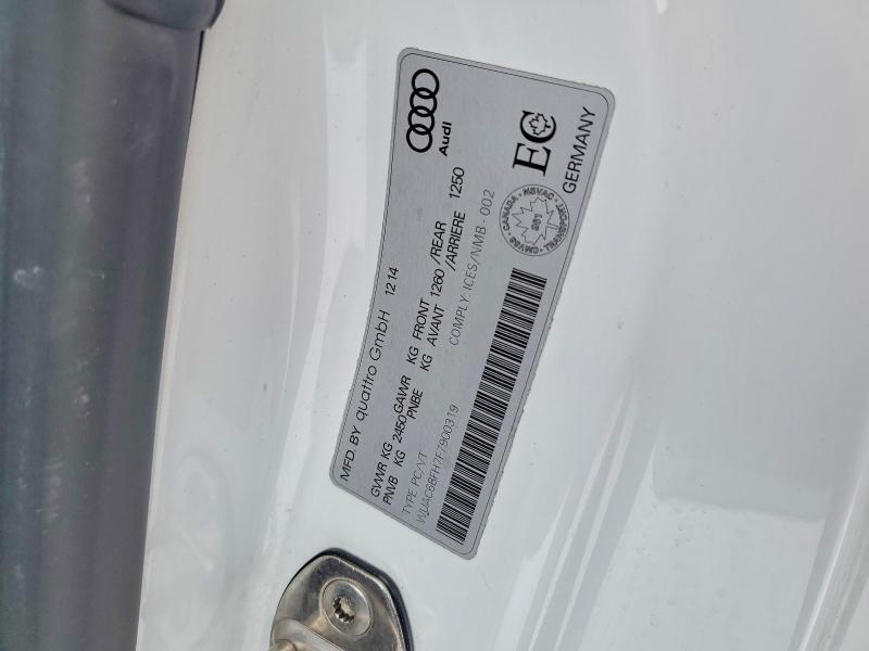 Продаж на аукціоні авто 2015 Audi Rs5, vin: WUAC6BFH7F7900319, номер лоту: 78252055