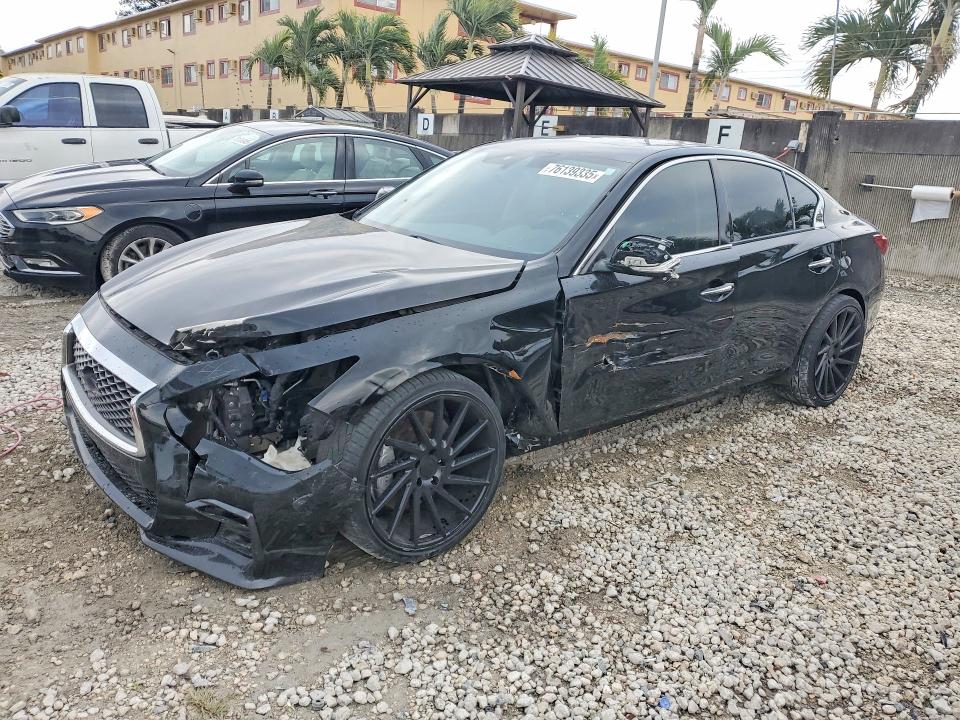 Продажа на аукционе авто 2018 Infiniti Q50 Luxe, vin: JN1EV7AP5JM352841, номер лота: 76139335