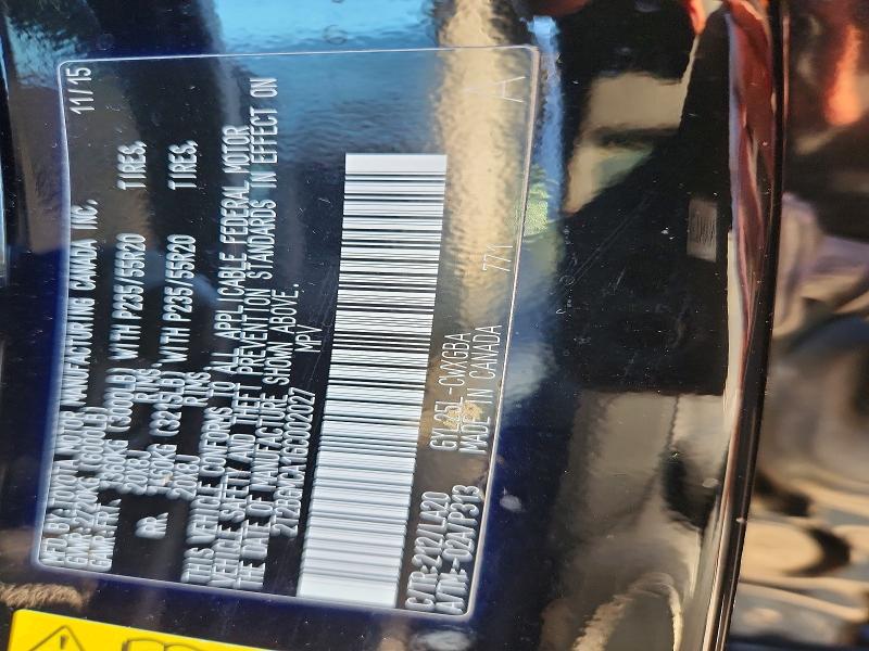 77564495 :رقم المزاد ، 2T2BGMCA1GC002027 vin ، 2016 Lexus Rx مزاد بيع