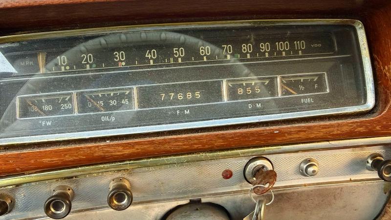 76674725 :رقم المزاد ، 12803710003404 vin ، 1958 Mercedes-benz 220 Se مزاد بيع