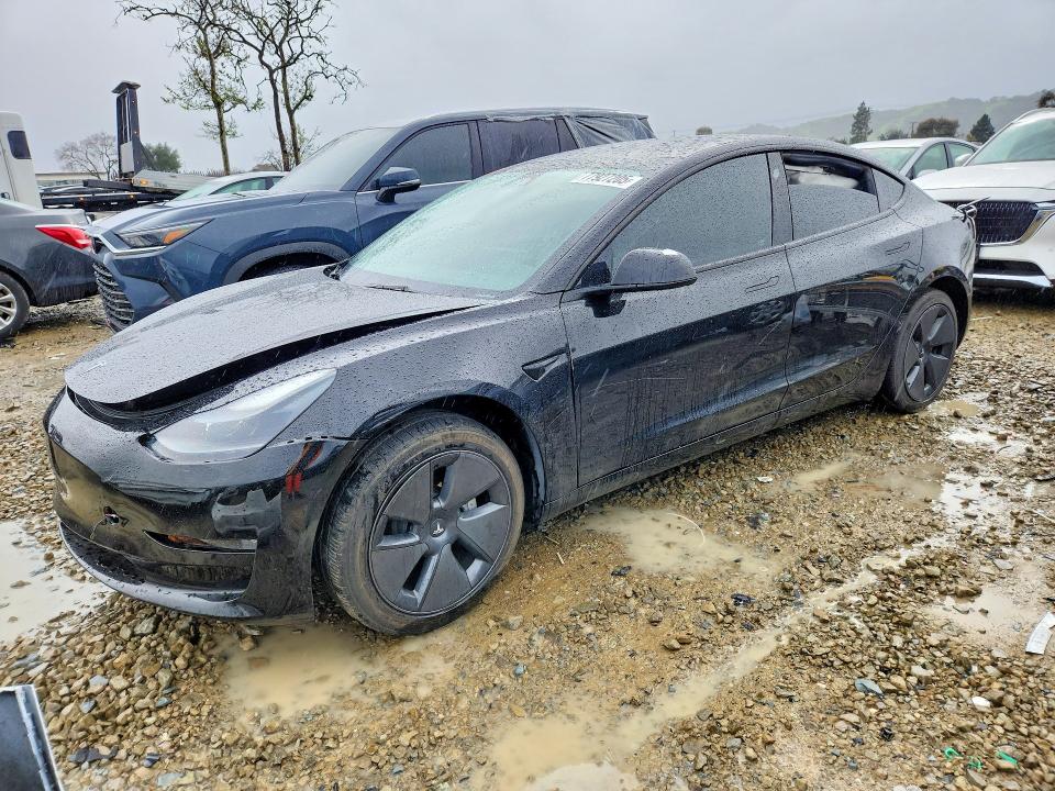 2023 Tesla Model 3 მანქანა იყიდება აუქციონზე, vin: 5YJ3E1EA0PF469395, აუქციონის ნომერი: 77927205