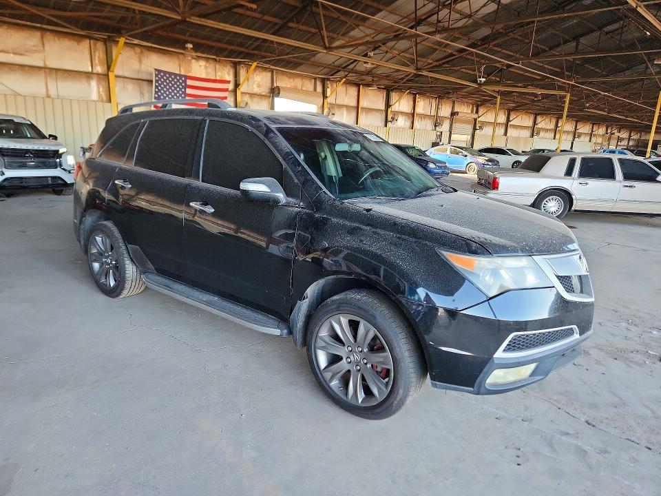2010 Acura Mdx Advanc მანქანა იყიდება აუქციონზე, vin: 2HNYD2H50AH500122, აუქციონის ნომერი: 76325425