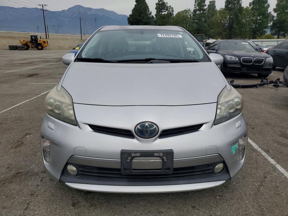 72495785 :رقم المزاد ، JTDKN3DP5C3001442 vin ، 2012 Toyota Prius Plug مزاد بيع