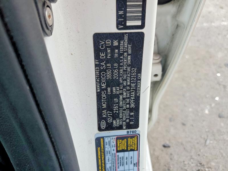 Aukcja sprzedaży 2017 Kia Forte, vin: 3KPFK4A71HE121632, numer aukcji: 76141525