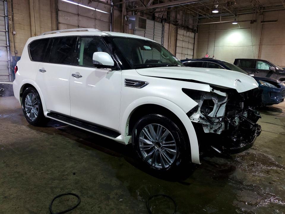 75585575 :رقم المزاد ، JN8AZ2AF2R9765345 vin ، 2024 Infiniti Qx80 مزاد بيع