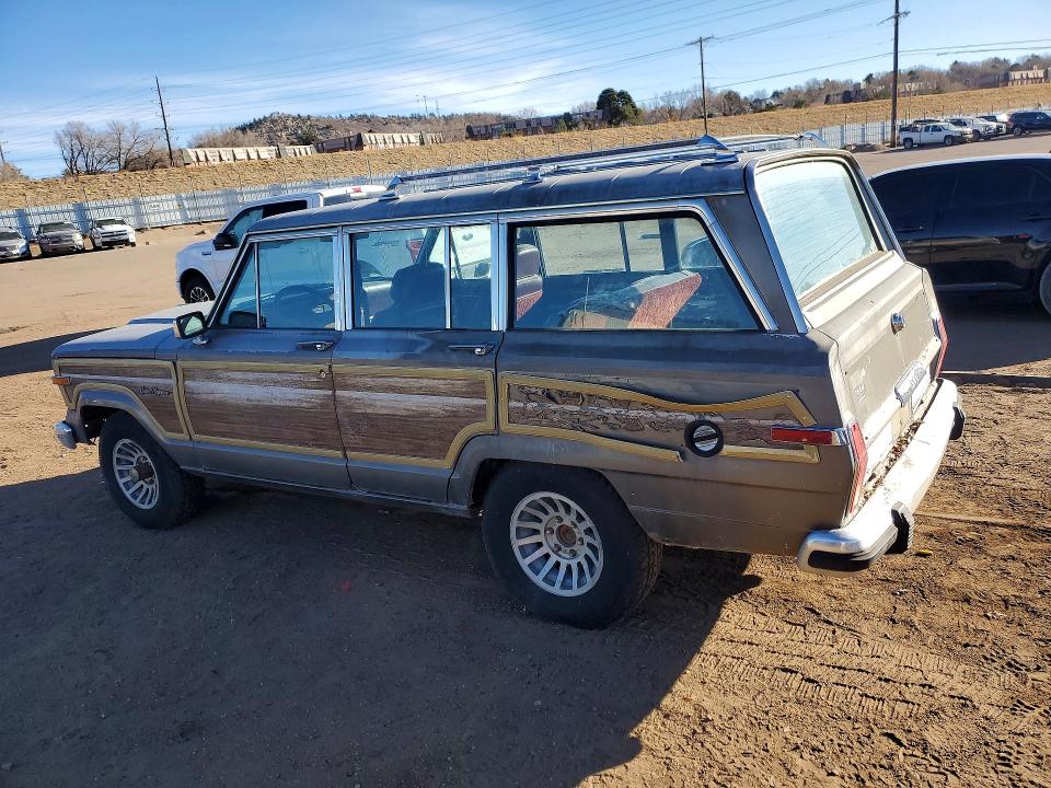 1987 Jeep Grand Wagoneer მანქანა იყიდება აუქციონზე, vin: 1JCNJ15UXHT006109, აუქციონის ნომერი: 76623265