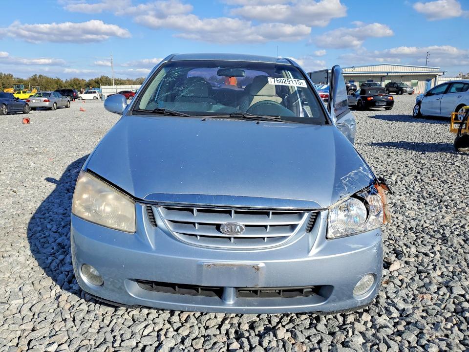 Продажа на аукционе авто 2005 Kia Spectra, vin: KNAFE121355132913, номер лота: 76029115