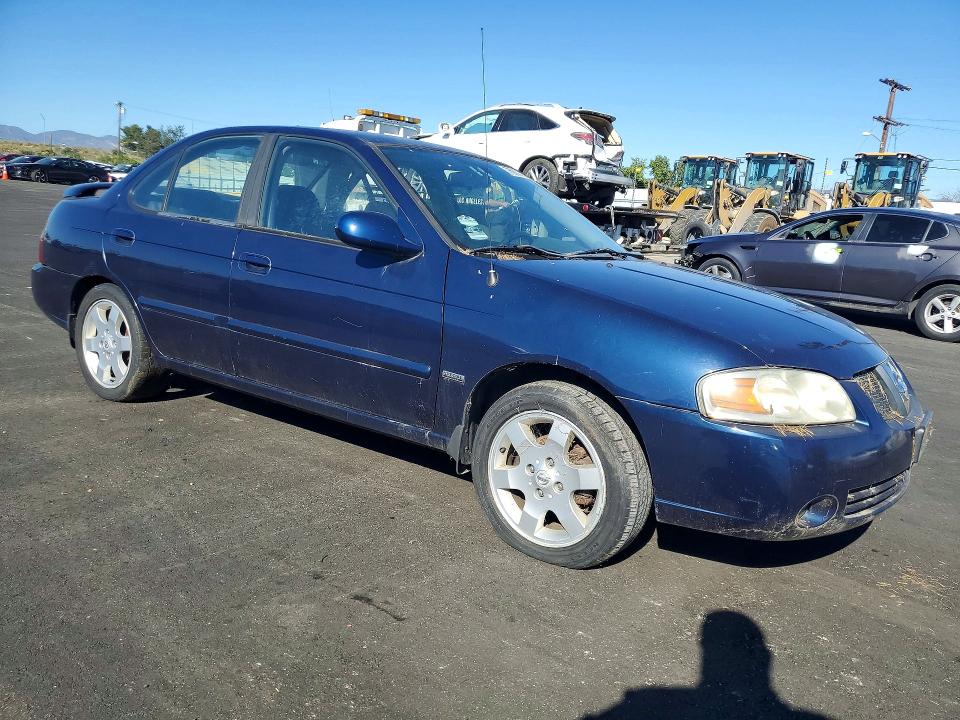 2006 Nissan Sentra მანქანა იყიდება აუქციონზე, vin: 3N1CB51D96L458642, აუქციონის ნომერი: 75907005