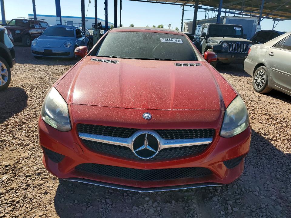 2017 Mercedes-benz Slc მანქანა იყიდება აუქციონზე, vin: WDDPK3JA8HF137641, აუქციონის ნომერი: 75864785